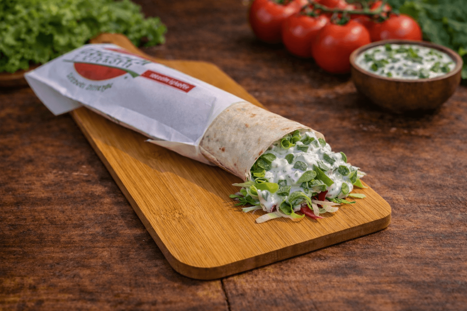 Semizotlu Çiğköfte Dürüm