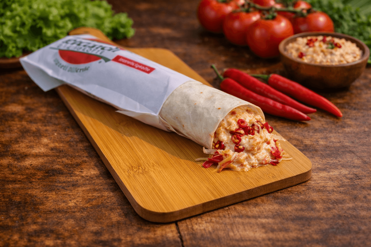 Atomlu Çiğköfte Dürüm